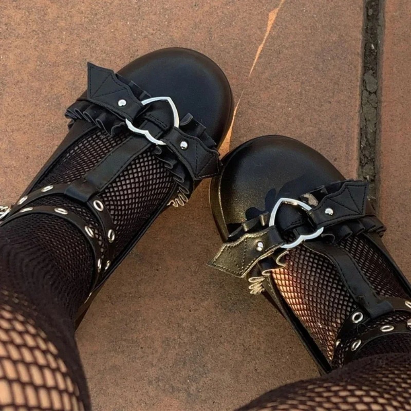 New Sweet Heart Buckle Wedges  - Women'S Shoes Round Toe review and price