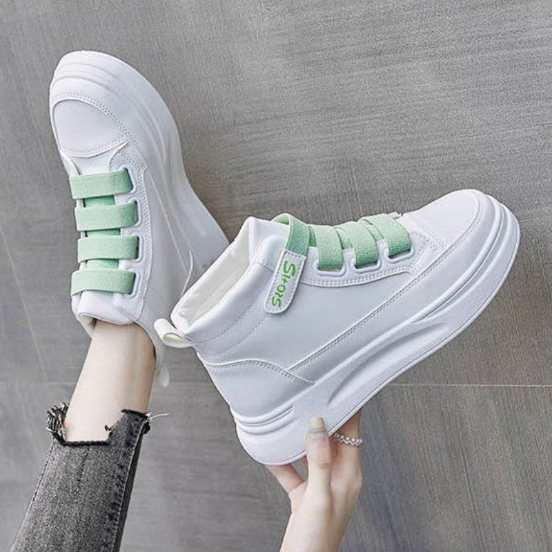 Versatile White High Top Sneak - Women Shoes Must Have review and price