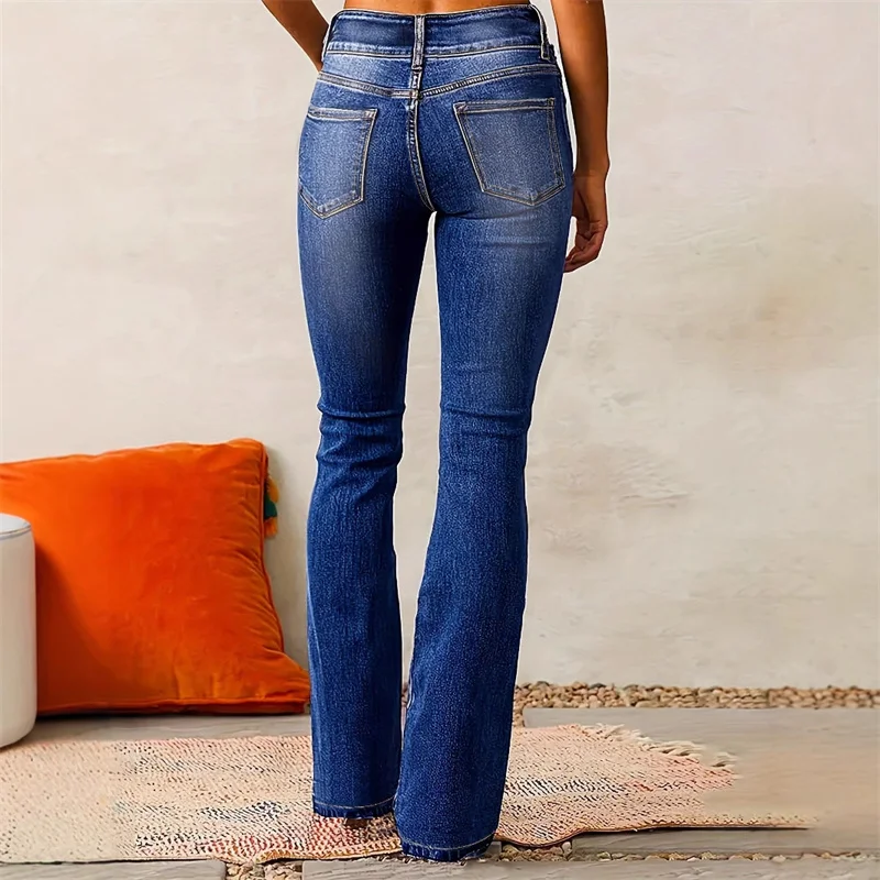 2025 Vintage Mid Waist Washed  - Women Shoes Jeans review and price
