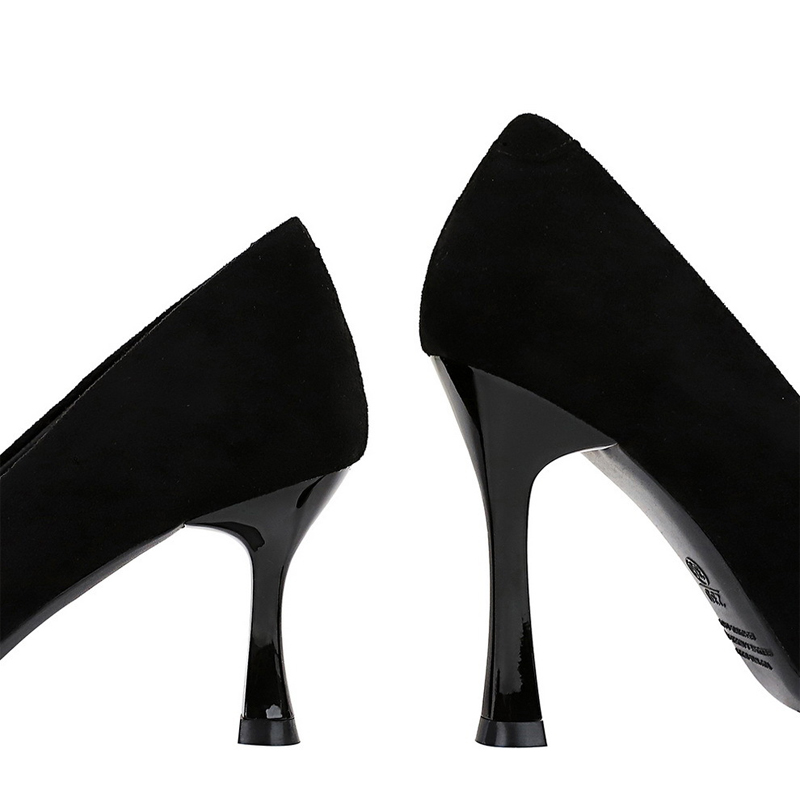 BIGTREE Shoes Suede Black Wome - Women Shoes Zara review and price