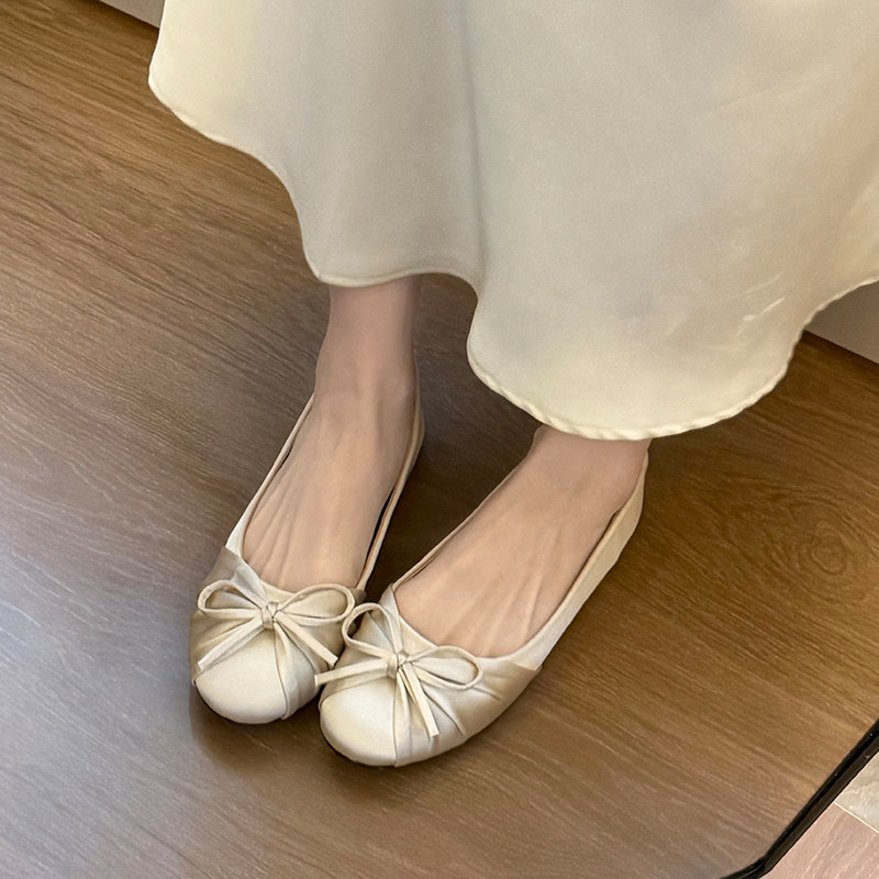 2026 New Bow-knot Temperament  - Women'S Shoes Round Toe review and price
