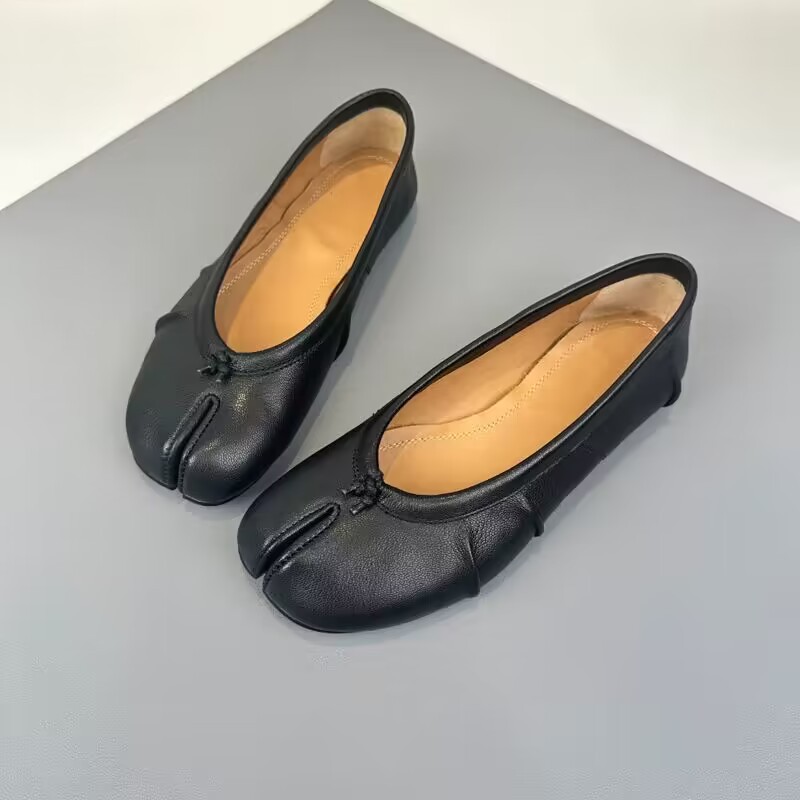 NEW Split Toe Flat Shoes Women - Ballet Flat Women review and price