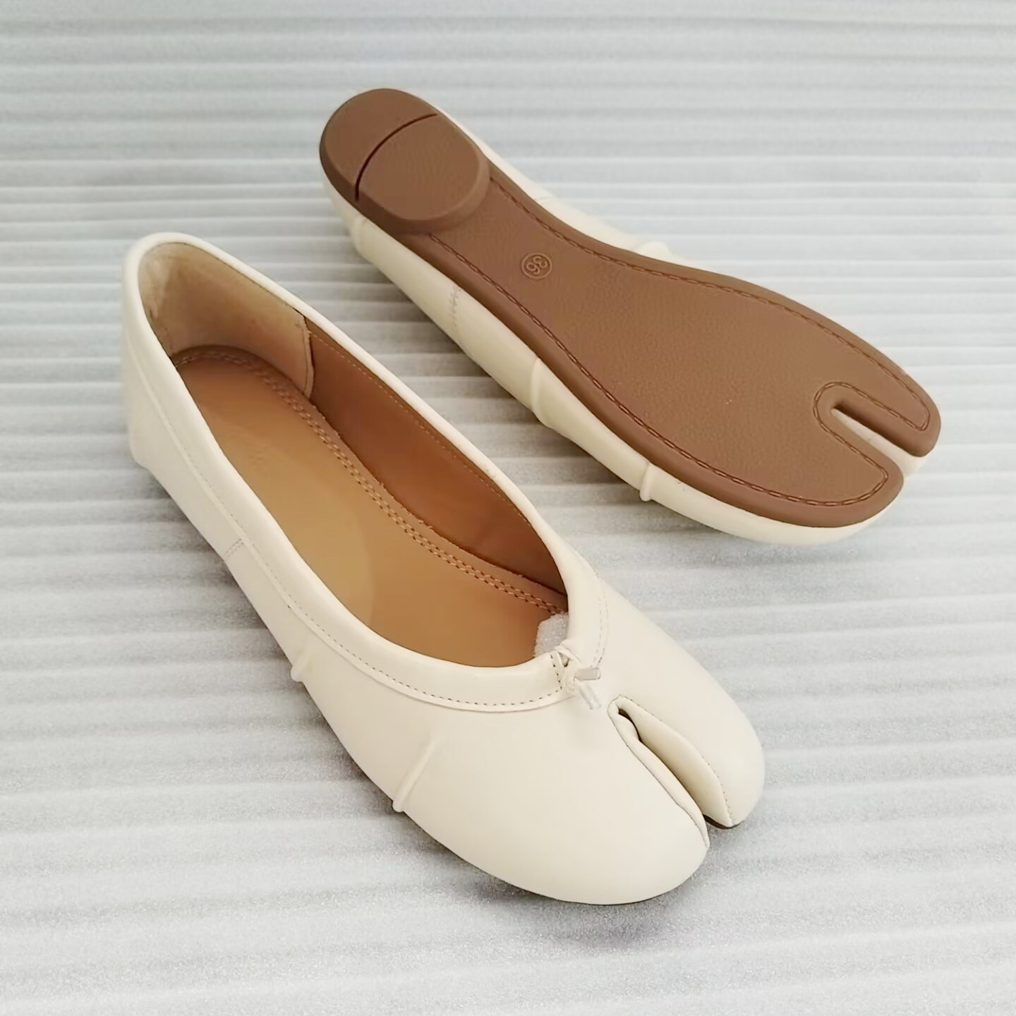 NEW Split Toe Flat Shoes Women - Ballet Flat Women review and price