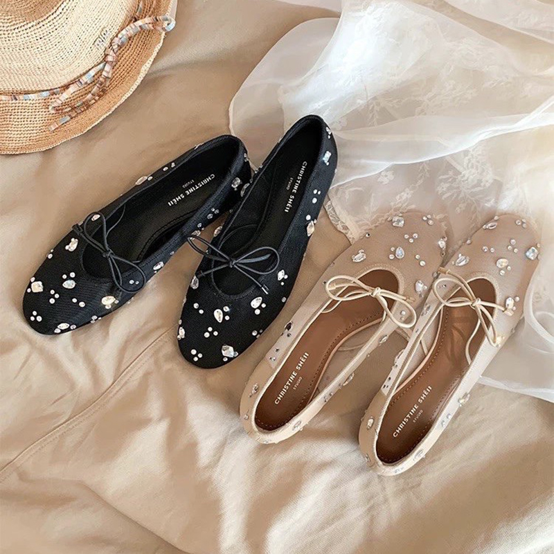 Summer Elegant Women's Sparkly - Women'S Shoes Round Toe review and price