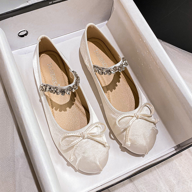 Elastic Rhinestone Band Mary J - Ballet Flat Women review and price