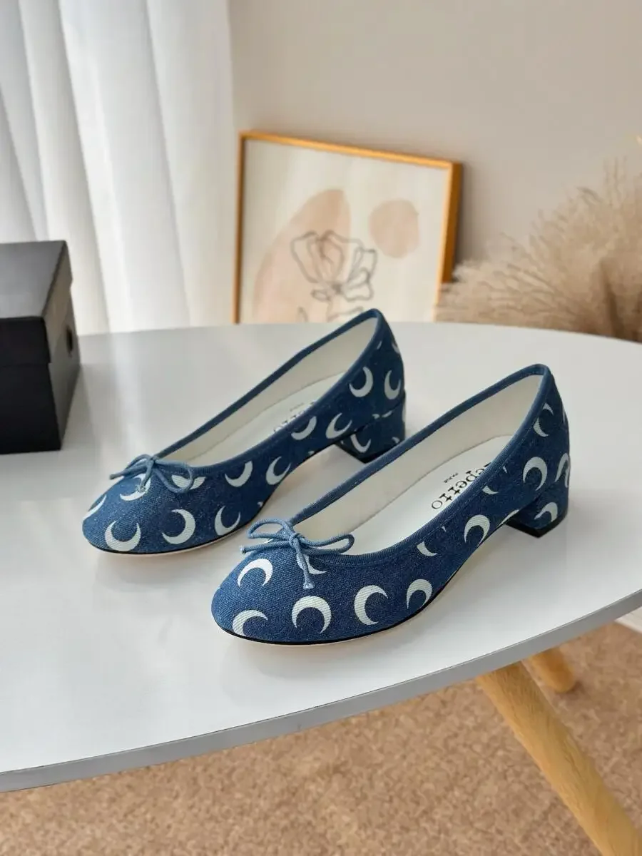 Moon Print Round Toe Ballet Fl - Ballet Flat Women review and price