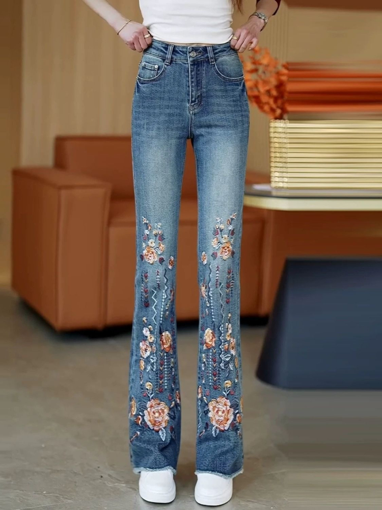 Women's Vintage Embroidered Fl - Women Shoes Jeans review and price