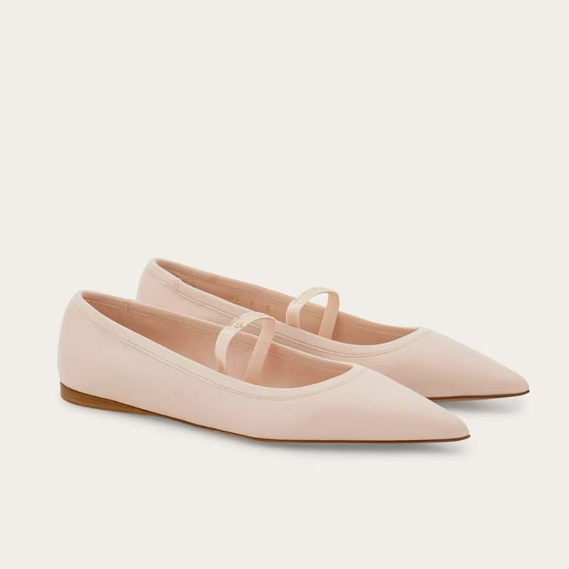 Women Ballet Flat Shoes Child  - Ribbon Tie Heel review and price