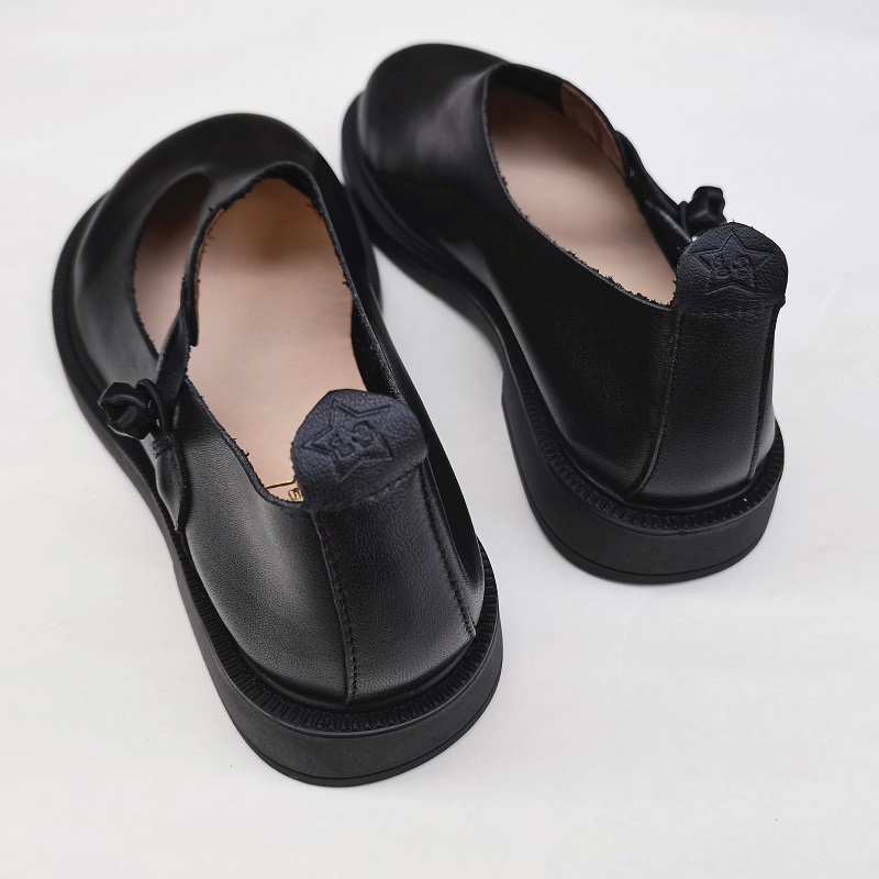 Careaymade-Genuine Leather Big - Women'S Shoes Round Toe review and price