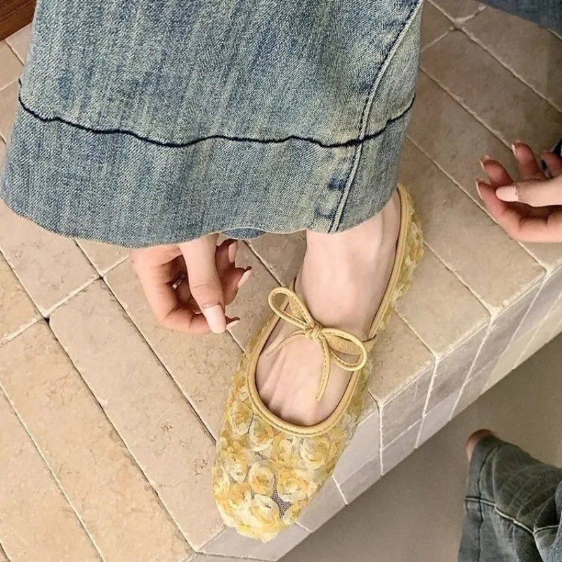 Gentle New Chinese Rose Mesh M - Women'S Shoes Round Toe review and price