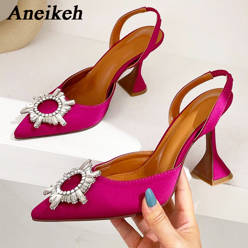 Aneikeh Brand Women Silk High  - Women Shoes Zara review and price