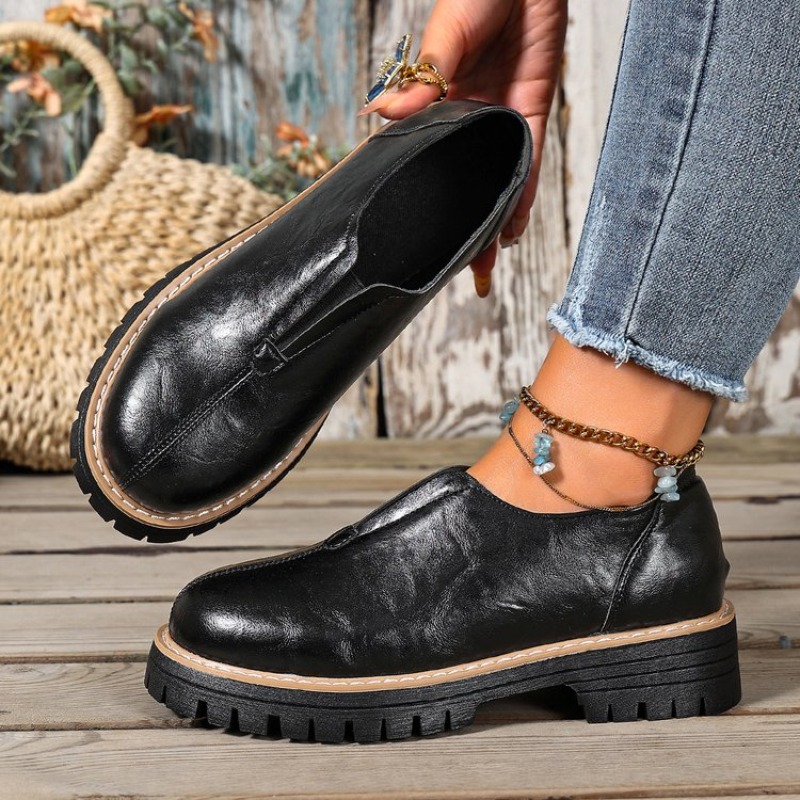 Retro British Style Women's Sh - Women'S Shoes Round Toe review and price